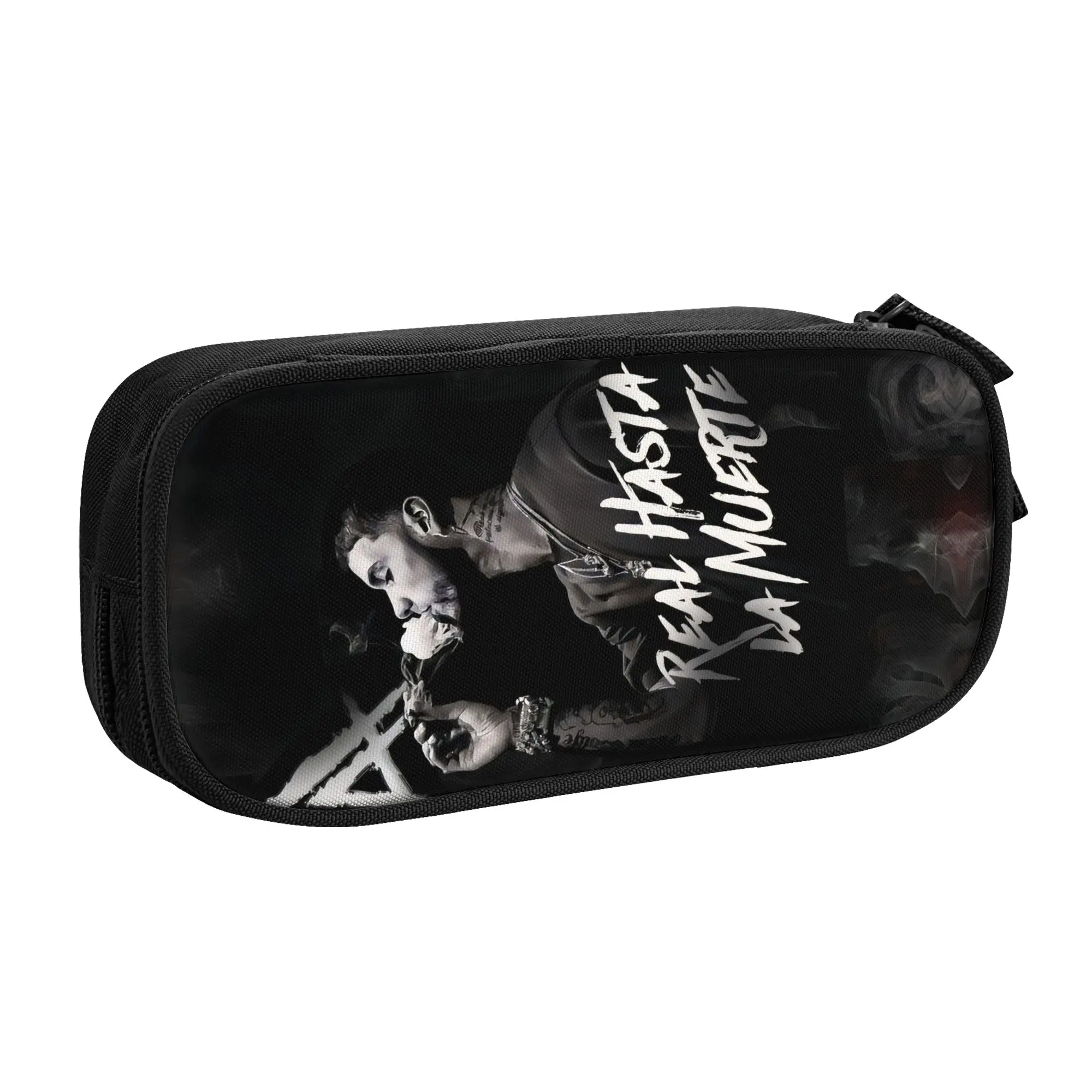 Anuel AA Puerto Rican Rapper And Singer MIRAME  Kawaii Pencil Case Girls Boys Large Capacity  Pencil Bag Students Stationery