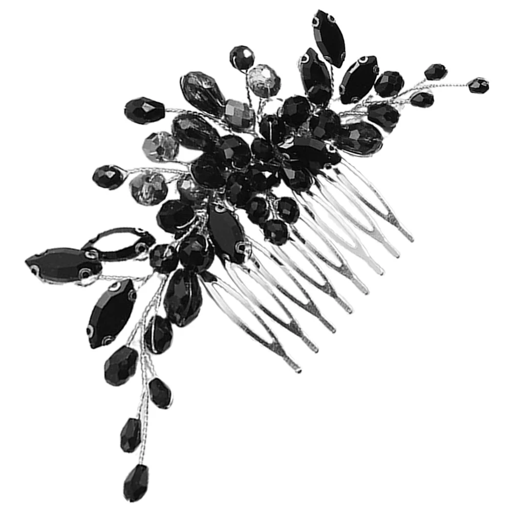 Rhinestone Decorative Side Bride Comb For Women Wedding Bridal Party Bride Rhinestone Hair Comb Hair Accessories
