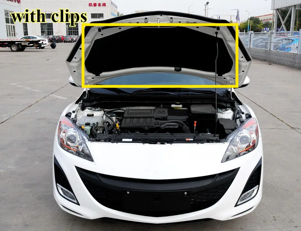 

Hood Engine Sound Insulation Pad Heat Shield Car Blanket For Mazda 3 2010-2013
