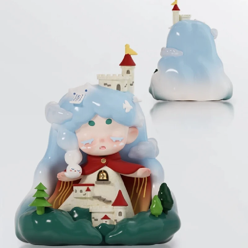 

Подлинная серия Ghost Keeno Mysterious Treasure, слепая коробка, милая коллекционная модель, кукла, мультяшный декор, игрушка, детский сюрприз, подарок на день рождения