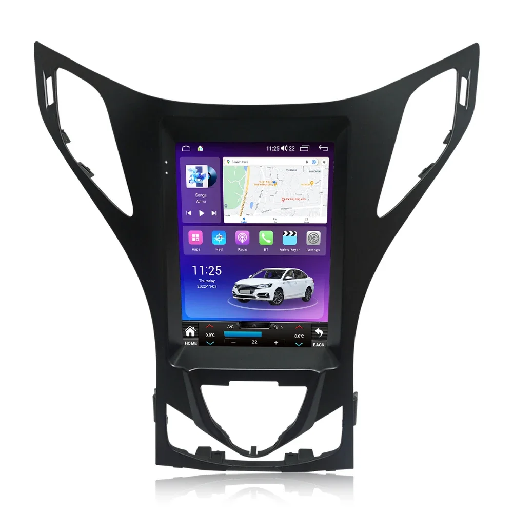 TS Series IPS Screen Android Car Audio  for Azera 2011-2012 BT Car Dvd Player with Bt Gps