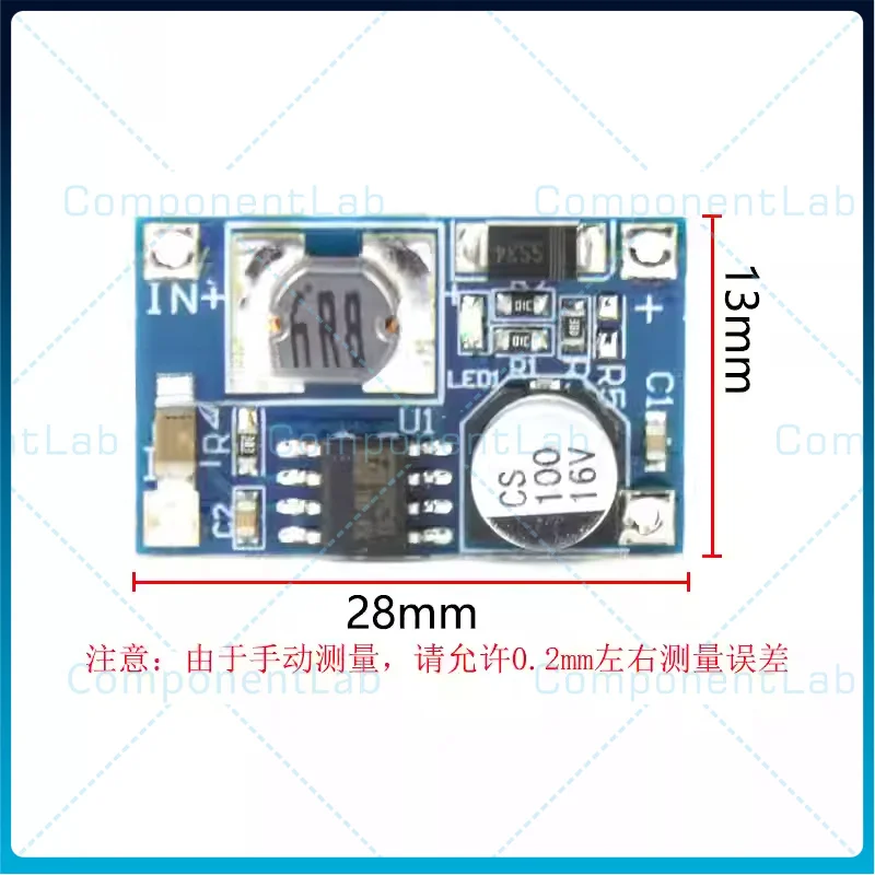 5-25pcs 8W Boost Module 3.7V Lithium Battery Charger Power Bank USB Boost Board Input 3V-6V to 12V