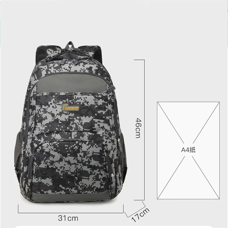 Camouflage Rugzakken Voor Tienermeisjes En Jongens Rugzak Schooltas Kinderen Schooltassen Polyester Mode Schooltassen Mochilas