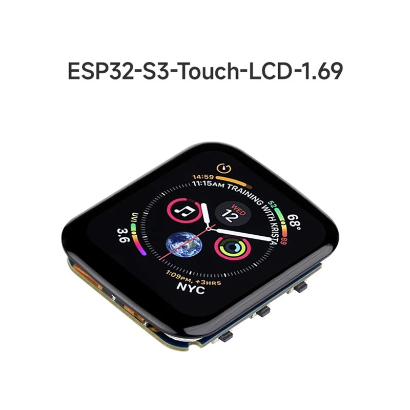 ABJF-ESP32-S3 240X280 ST7789V2 SPI Display Module 1.69-Inch IPS Touch LCD Development Board 6-Axis Sensor