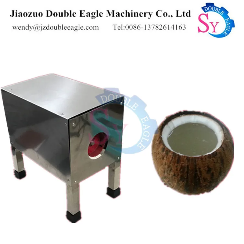 بيع سعر المصنع آلة الغطاء المفتوح بجوز الهند المتوازي التجاري / معدات قشرة قطع الكاكاو