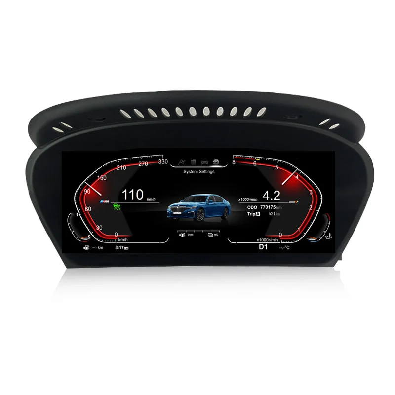 

JKG12.3"LCD Digital Speed Cluster Retrofit Meter Dashboard For BMW X5 E70 X6 E71 Instrument Cluster