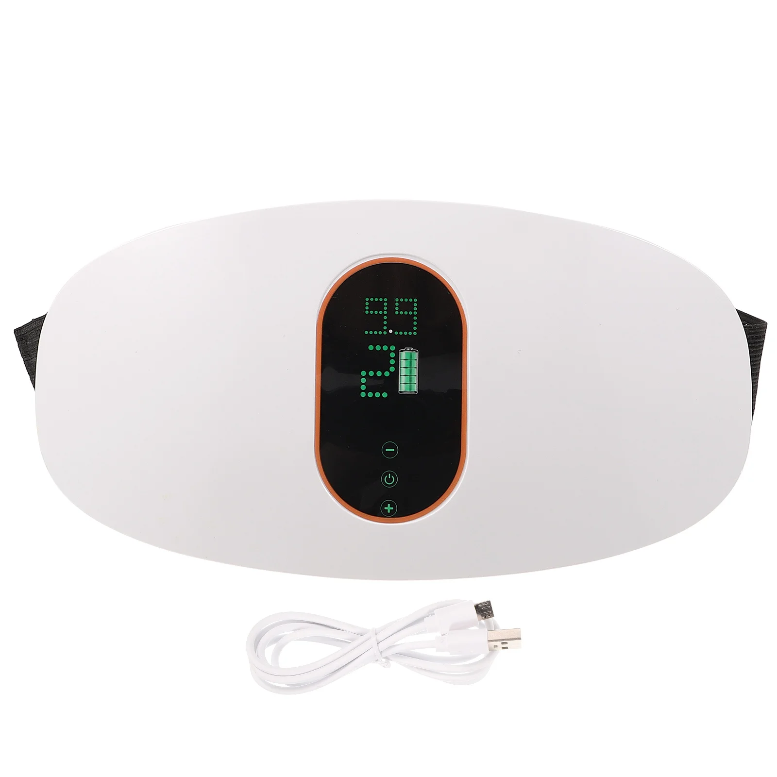 

Электрический беспроводной пояс для массажа живота, АБС-пластик, мягкий, приятный для кожи материал, портативный вибрационный массажер для похудения талии