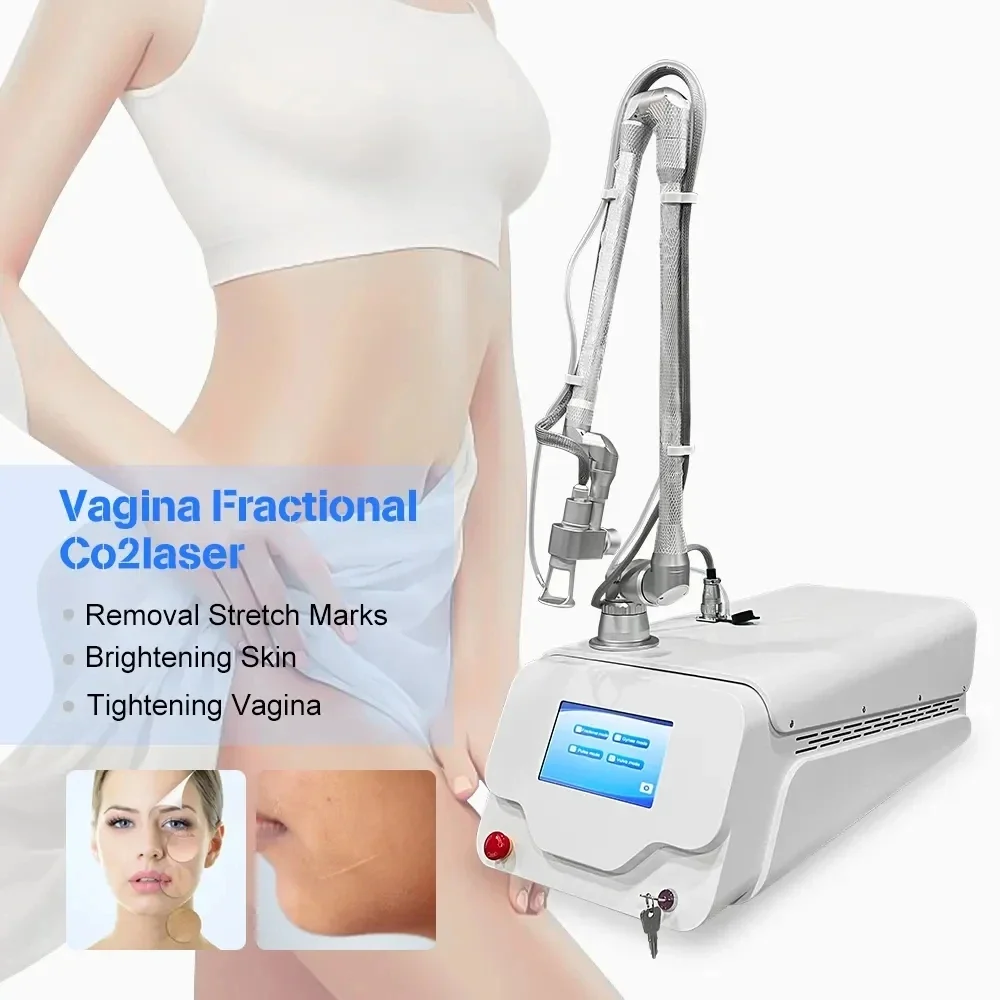 Co2 Fractional Machine for For Wrinkle Removal and Acne Scar Removal Vagina Tighting Pigment Removal Skin Resurfacing Machine