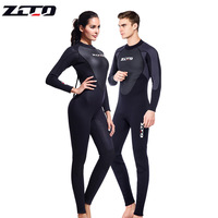 ZCCO 3mm Marine Sports Surfing Wetsuit Men'S One-Piece Neoprene Thickened Warm Swimming And Diving Surf Suit