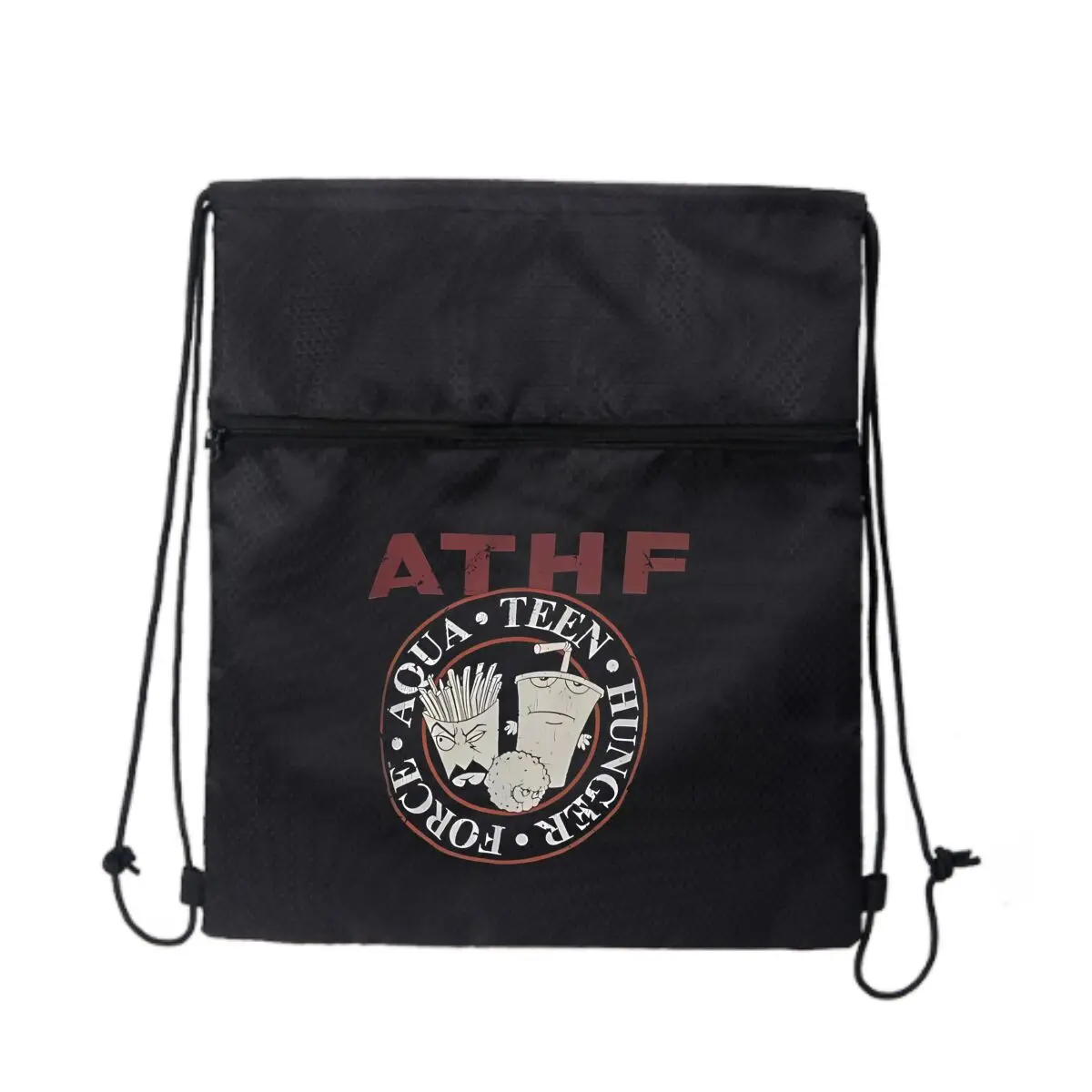 

ATHF Nostalgia Aqua Teen Спортивный рюкзак на шнурке Спортивный рюкзак для фитнеса и путешествий на открытом воздухе