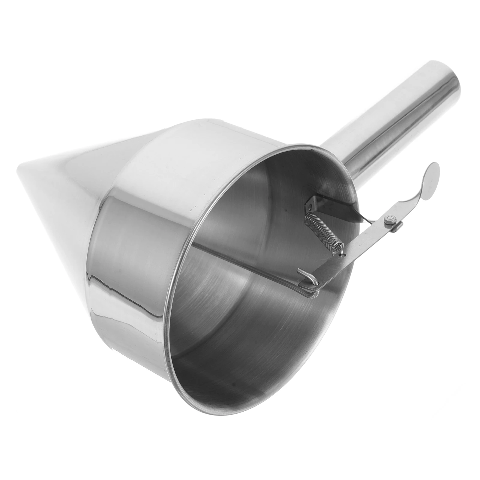 

Stainless Steel Outdoor Camping Funnel Multifunctional Syrup Dispenser Detachable Design for Baking Kitchen Dessert Tools