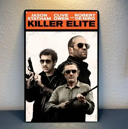 Y1,Killer Elite Movie Metal Poster - Collectable Tin Sign Size: 20x30cm