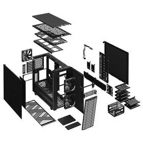 [Seorin Official] Fractal Design Define 7 Black Solid