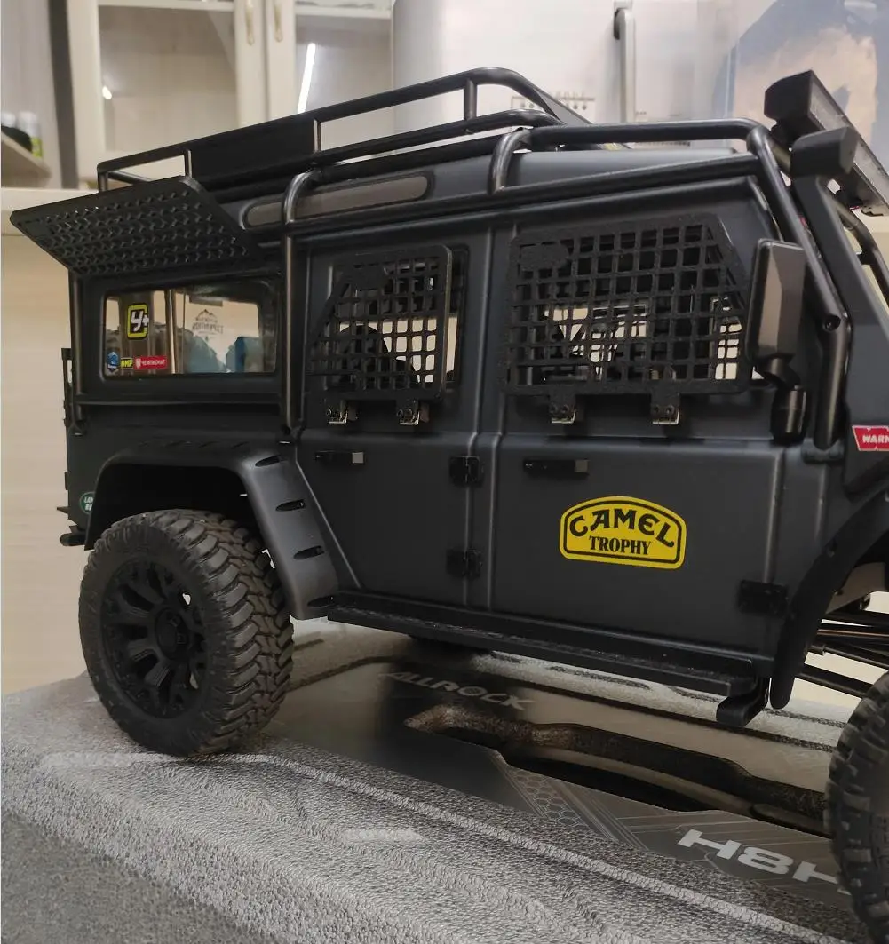 

MJX H8H RC автомобиль с дистанционным управлением, модернизированные декоративные детали настроения, защита дверей и окон, защита заднего стекла