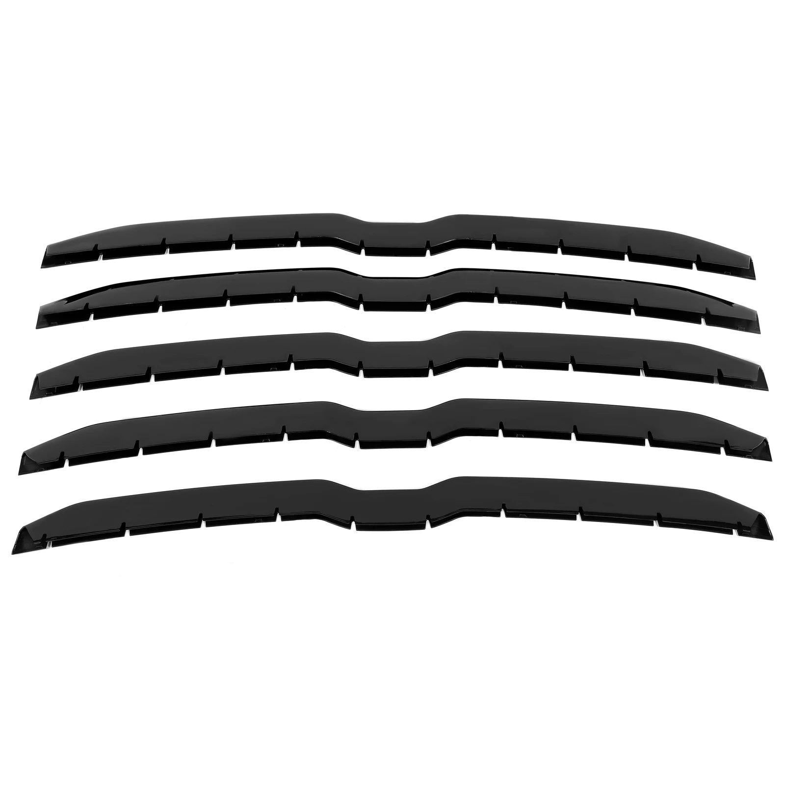 

For Dodge Ram 1500 2019-2023 Gloss Black Grille Cover Insert Grill Overlay Trim