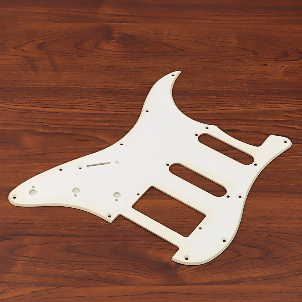 SSH Pickguard 11 Hole Left Handed White single layer ST guitar pickguard 1PC