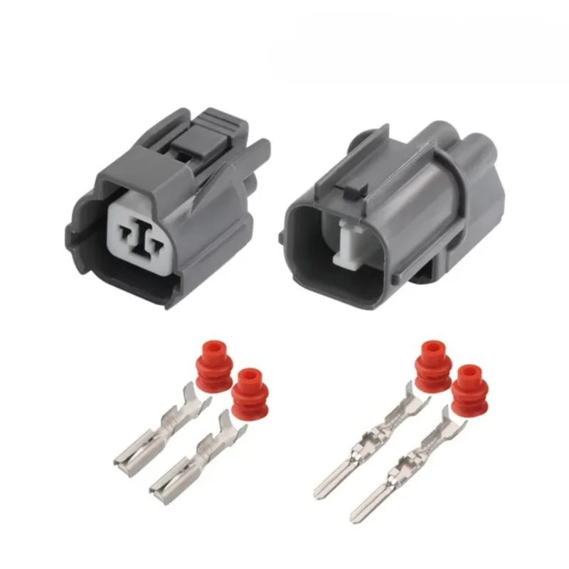 

1Set 2 Pin Sumitomo Waterproof Electrical Female Male Connector 6181-0070 6189-0129 For Honda Fog Light Horn Socket
