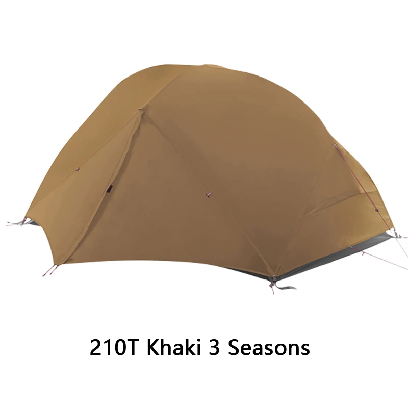 FLAME'S CREED Rucksackzelt für 2 Personen, Outdoor, Camping, 4 Jahreszeiten, Winter, 15D-Zelt, doppellagig, wasserdicht, Wandern, Überleben 3