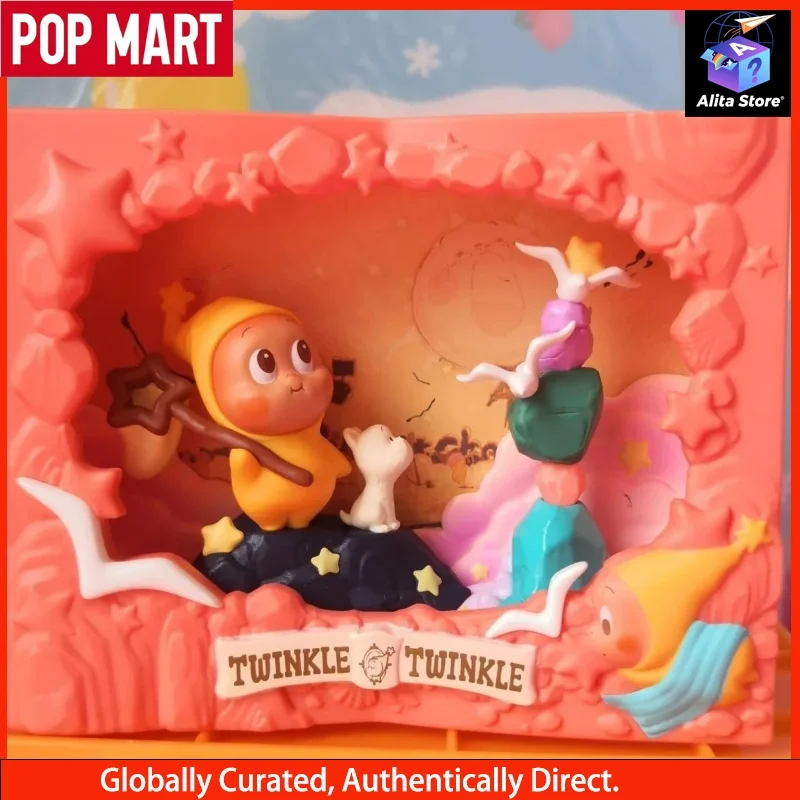 

Popmart Starman Light Up Series Scene Figure Blind Box Toy Decoration Gift Trendy Toys Popmart Official Festival Gifts Series