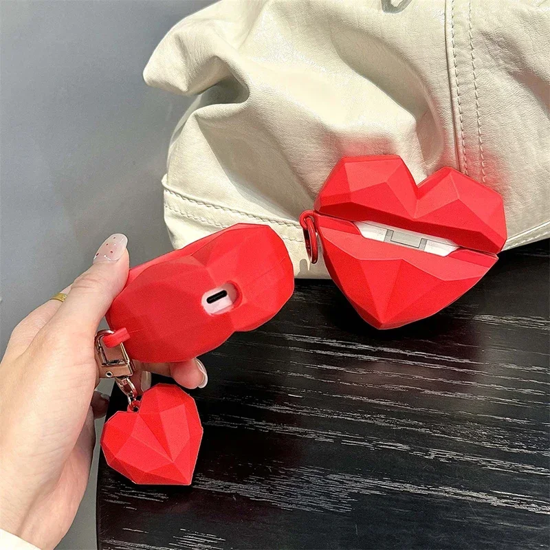 Love Heart Earphone Cases for HUAWEI FreeBuds 5i 6i 5 4i FreeClip Free Buds Pro 2 3 4 Pro2 Pro3Pro4 SE3 Protective Headset Cover - view 6