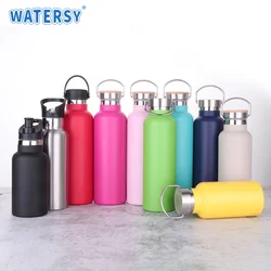 Stainless Steel Thermos Bottle Tumbler Cups with Lid Portable Outdoor Vacuum Flask Children's Water Bottle 350ML 500ML 750ML