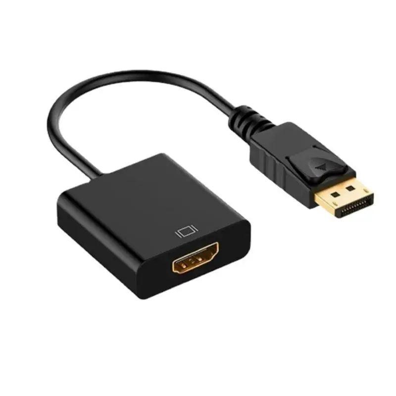 652F Gold Plate DisplayPort to HDMIS Converter لـ High Video و Audios Syncing HDMIS Connectors #4