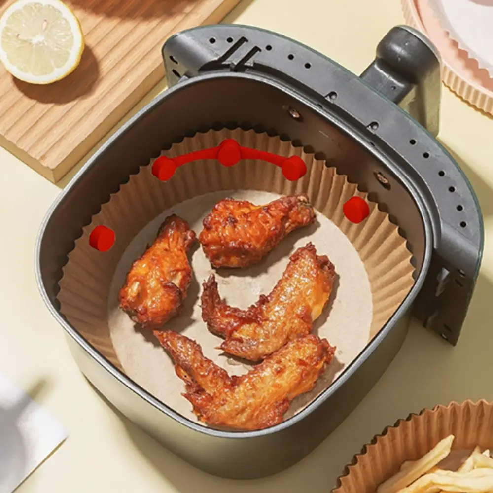 

Reusable Air Fryer Magnet Buckle Non-Scratch Removable Air Fryer Liner Buckle Silicone Heat-resistant
