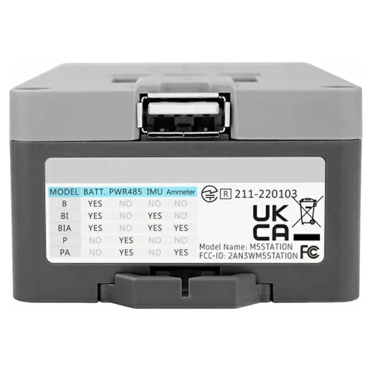 Station-485 IoT Development Kit RS485 M5Station-485 Programmable Embedded Controller Wi-Fi 1.14-Inch IPS Display