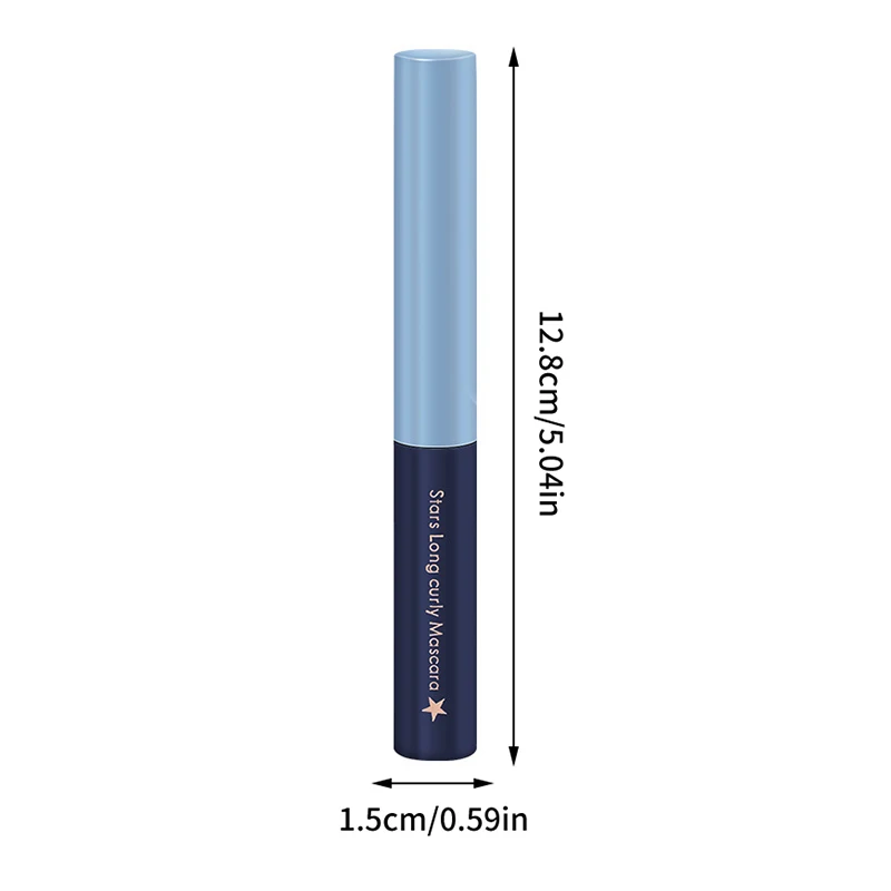 Ultra-fine Brush Head Mascara Lengthen Black Brown Lash Eyelash Extension Eye Lashes Long-lasting Black Mascara Cosmetics Makeup