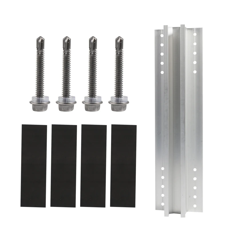 Aluminum Solar Panel Short Solar Panel Mounting Bracket Mounting System Dropship