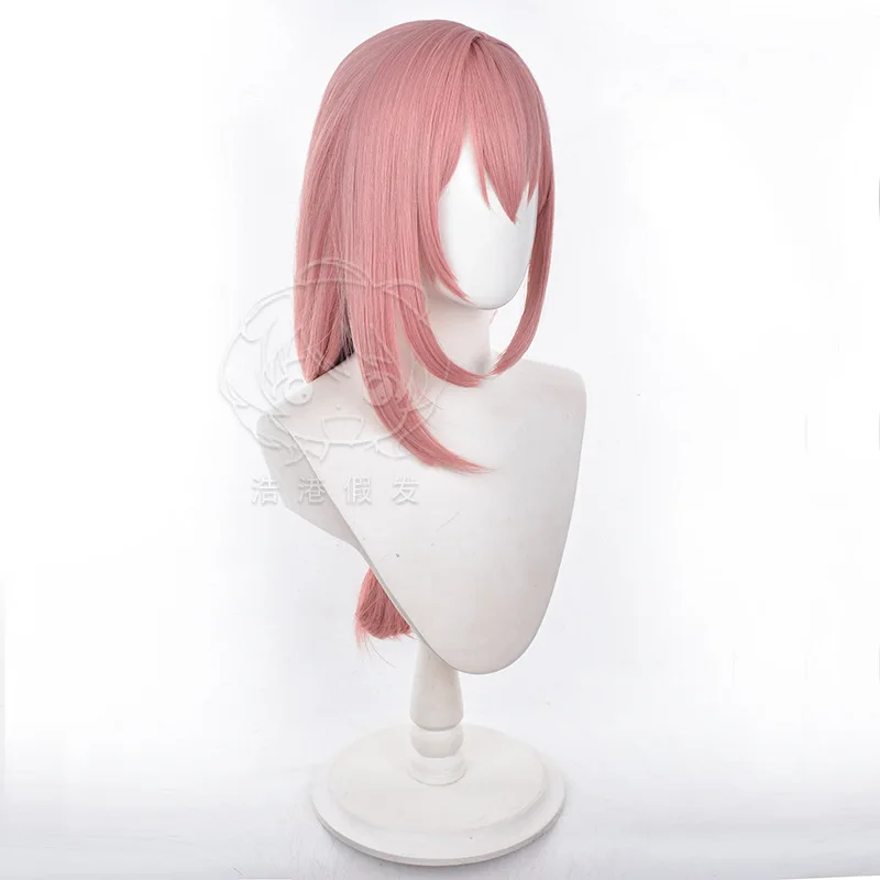 Tsukishiro Yanagi Parrucche Cosplay Gioco Zenless Zone Zero Accessori per costumi Donna Capelli intrecciati rosa Parrucche per vestire la palcoscenico di Halloween