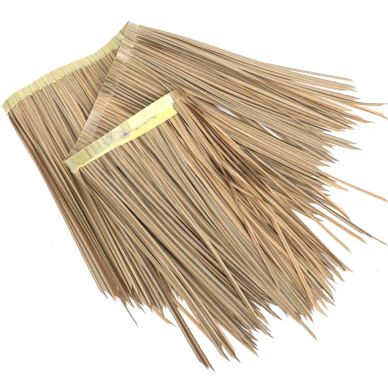 

Simulation Straw Roof Decor Indoor Outdoor Landscaping DIY Gardening Props Realistic Color Shape Sunproof Windproof Rainproof