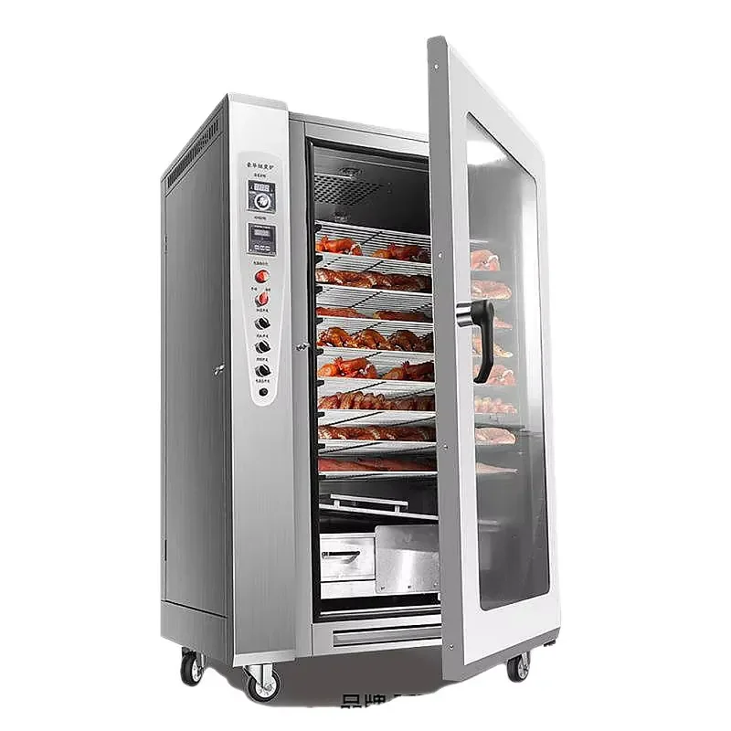 Stainless Steel Electric Smokehouse Smoked Tuna Business Smoked Fish Smokers Ovens Smoke House Oven Smoked Machine