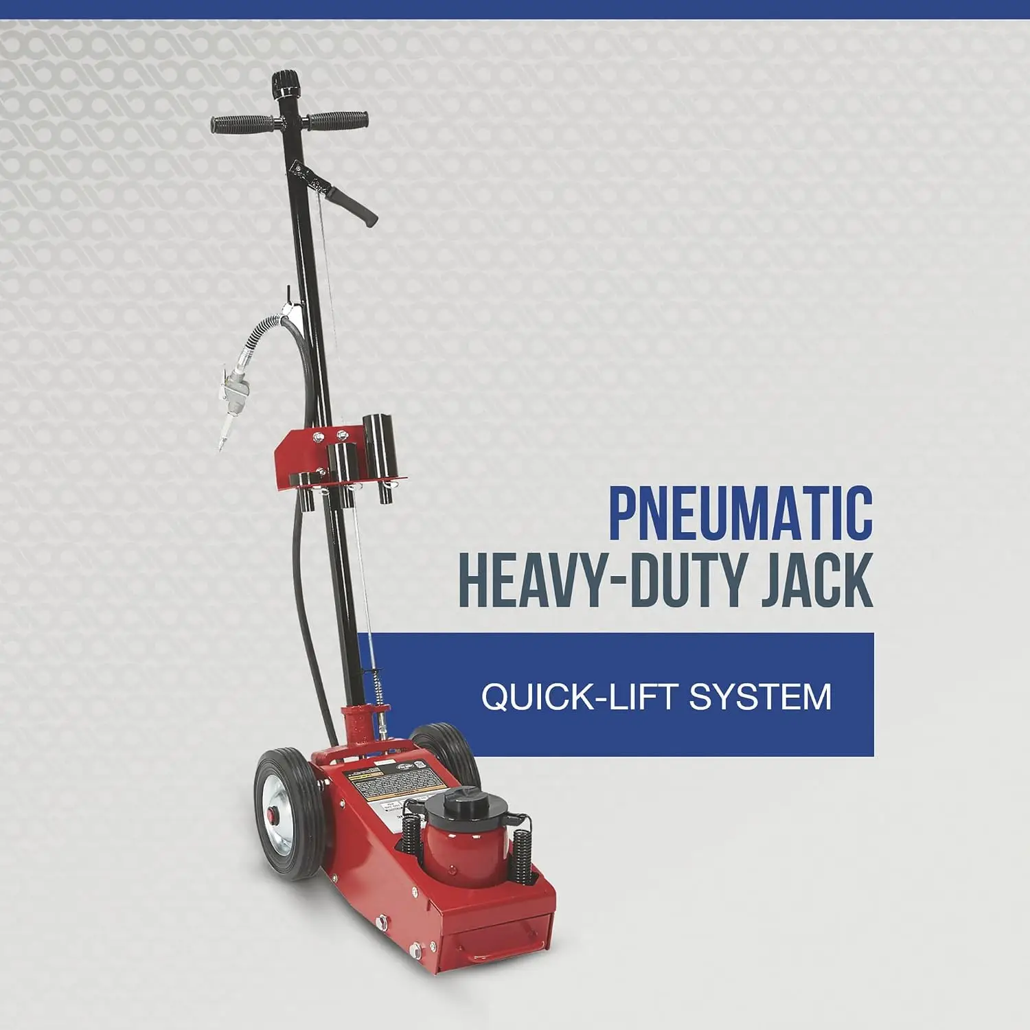 22-Ton Quick Lift Air/Hydraulic Service Floor Jack