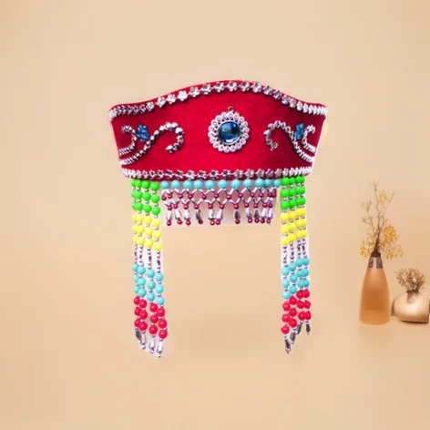 1 قطعة/الوحدة امرأة الموضة الرقص الشعبي أغطية الرأس سيدة الديكور الرقص رئيس الملحقات