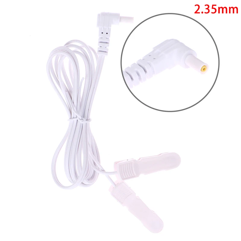 2/4Buttons Electrotherapy Electrode Lead Electric Shock Wires Cable For Tens Massager Connection Cable Massage & Relaxation Hot