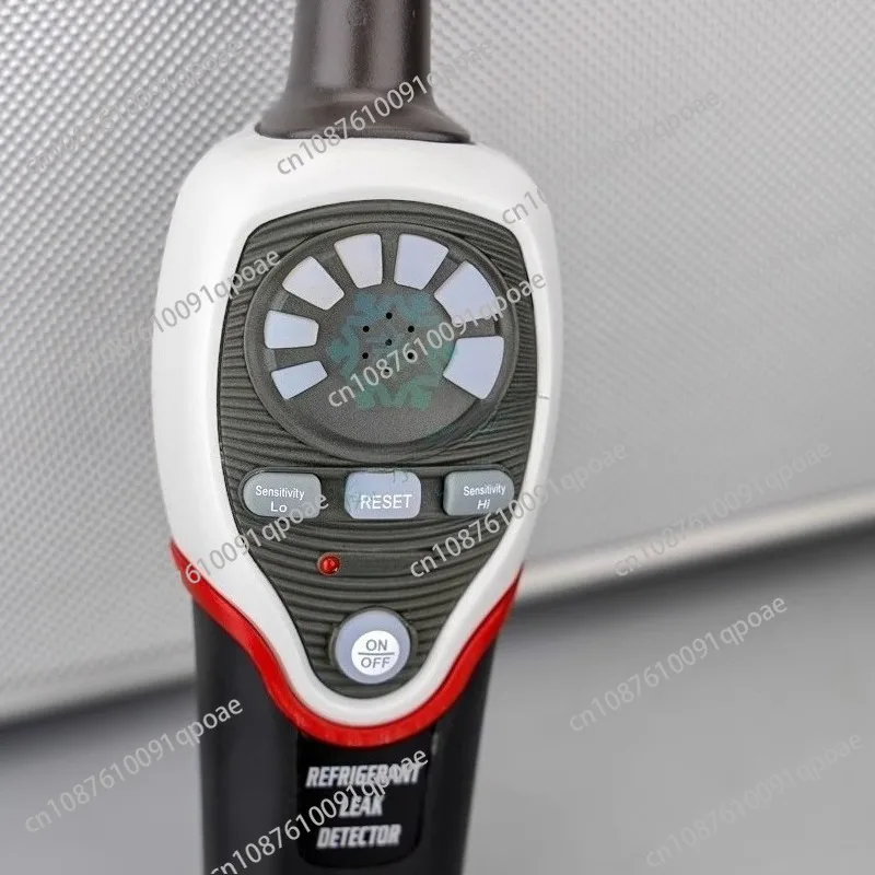 Detector de fugas halógenas de refrigerante, medidor RLD-382P, sistema de refrigeración, Detector de fugas R410A R134A R407C R404A R22