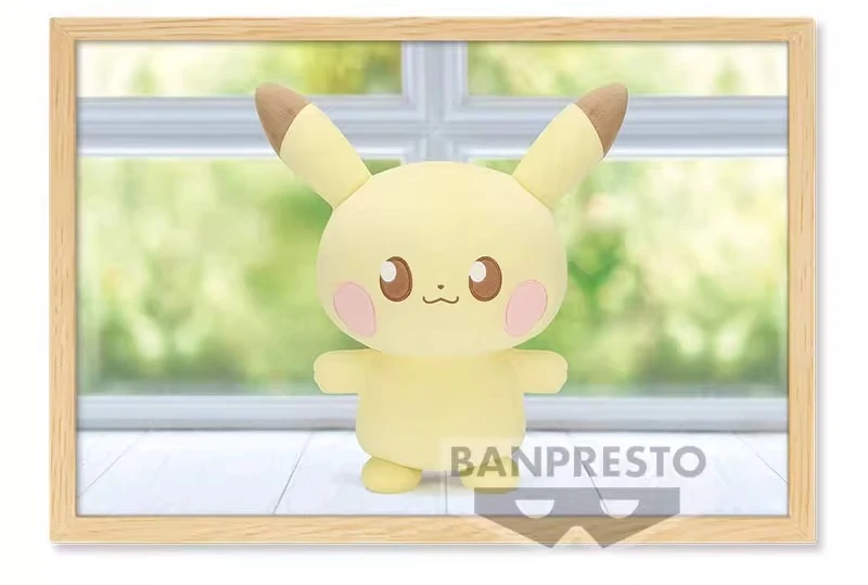

Bandai BANPRESTO PokePeace Soft Pikachu Plush Desktop Figurine Model
