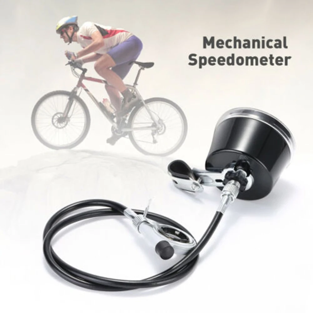 

Bicycle Mechanical Odometer Universal Adjustable Accurate High-end Speedometer Bicycle Equipment N