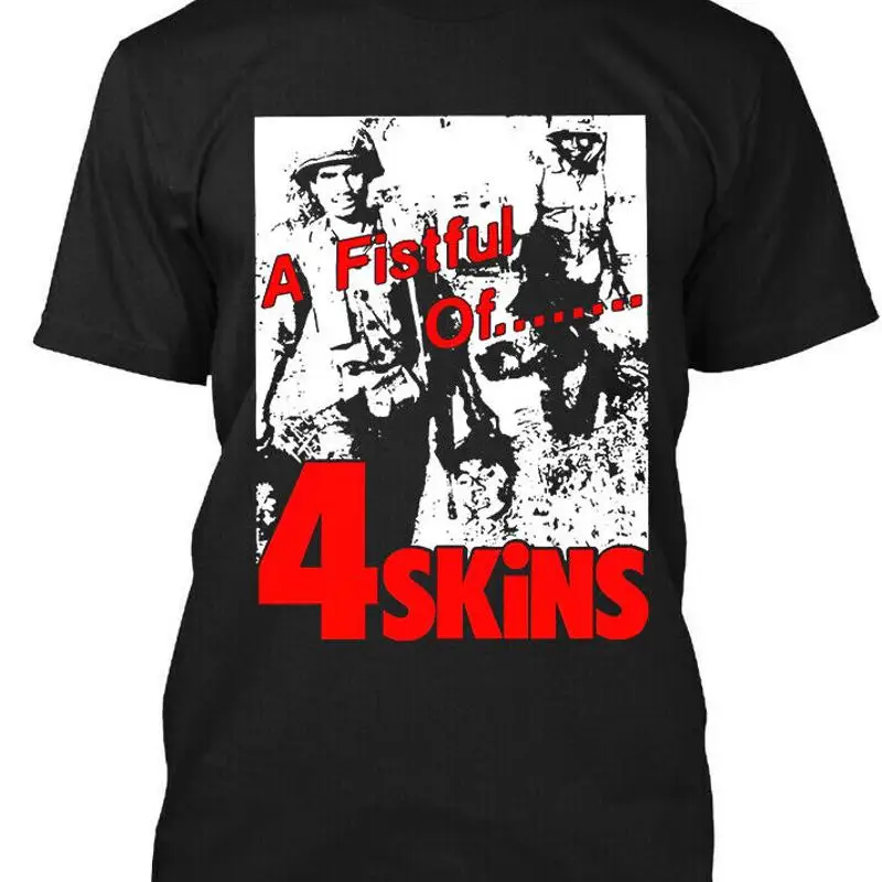 

The 4 Skins A Fistful Of English Music T Shirt S 5XL