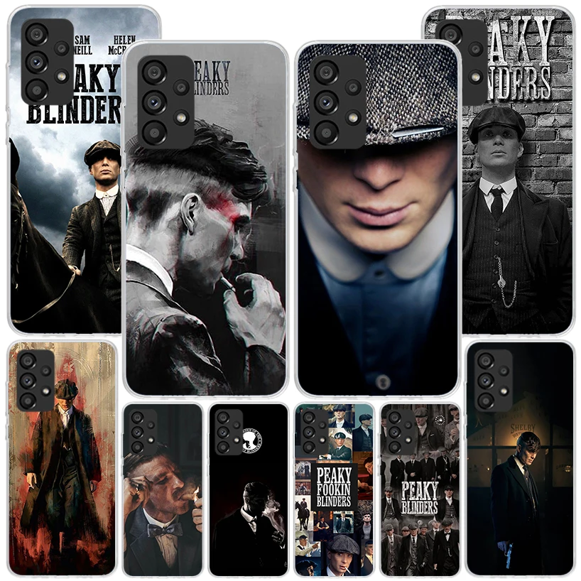 Peaky Blinders Thomas Shelby Phone Case For Samsung Galaxy A15 A14 A13 A12 A55 A54 A53 A52 A35 A34 A33 A32 A25 A24 A23 A22 A05S