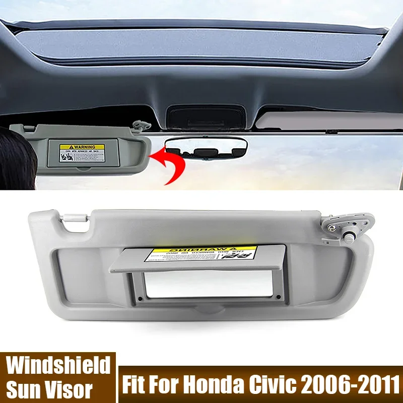 Car Windshield Sun Visor Sunshade For Honda Civic 2006-2011 #83280-SNA-A01ZC, 83230-SNA-A01ZC, 83280-SNA-A01ZB, 83230-SNA-A01ZB