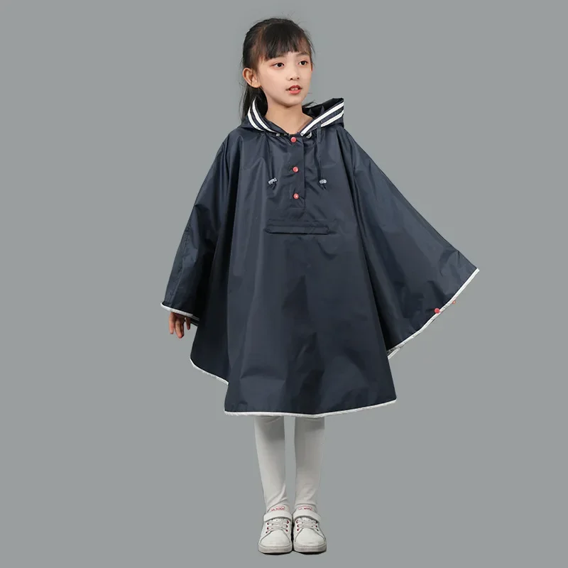 Fashion Lightweight Children Kids Raincoat Baby Boys And Girls Rain Coat Trench Poncho Jacket Adults Outdoor Rainwear