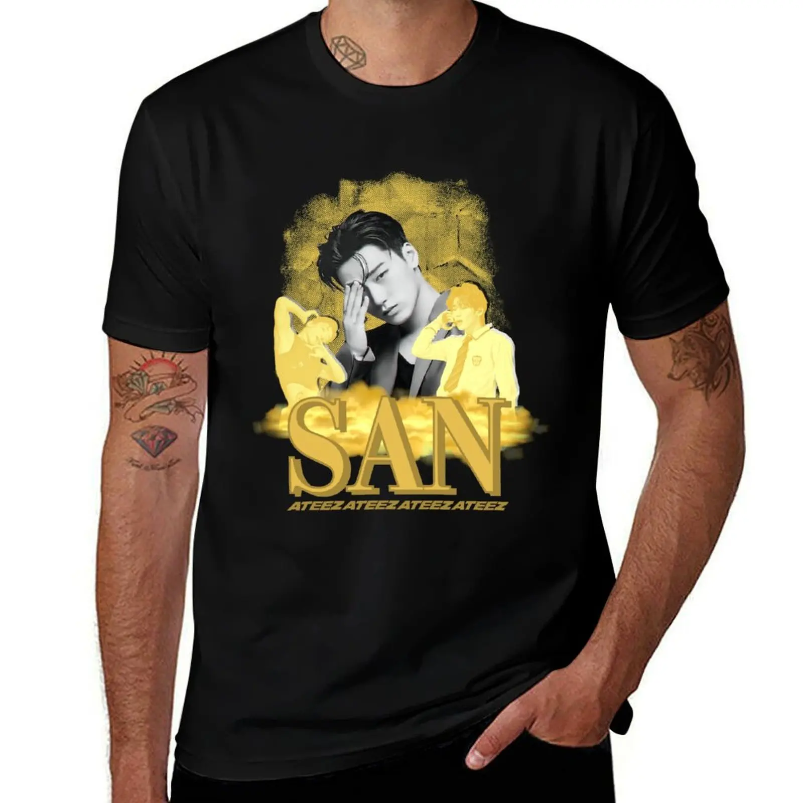 

icy vintage san T-Shirt printed t shirts for man man t shirts for men casual