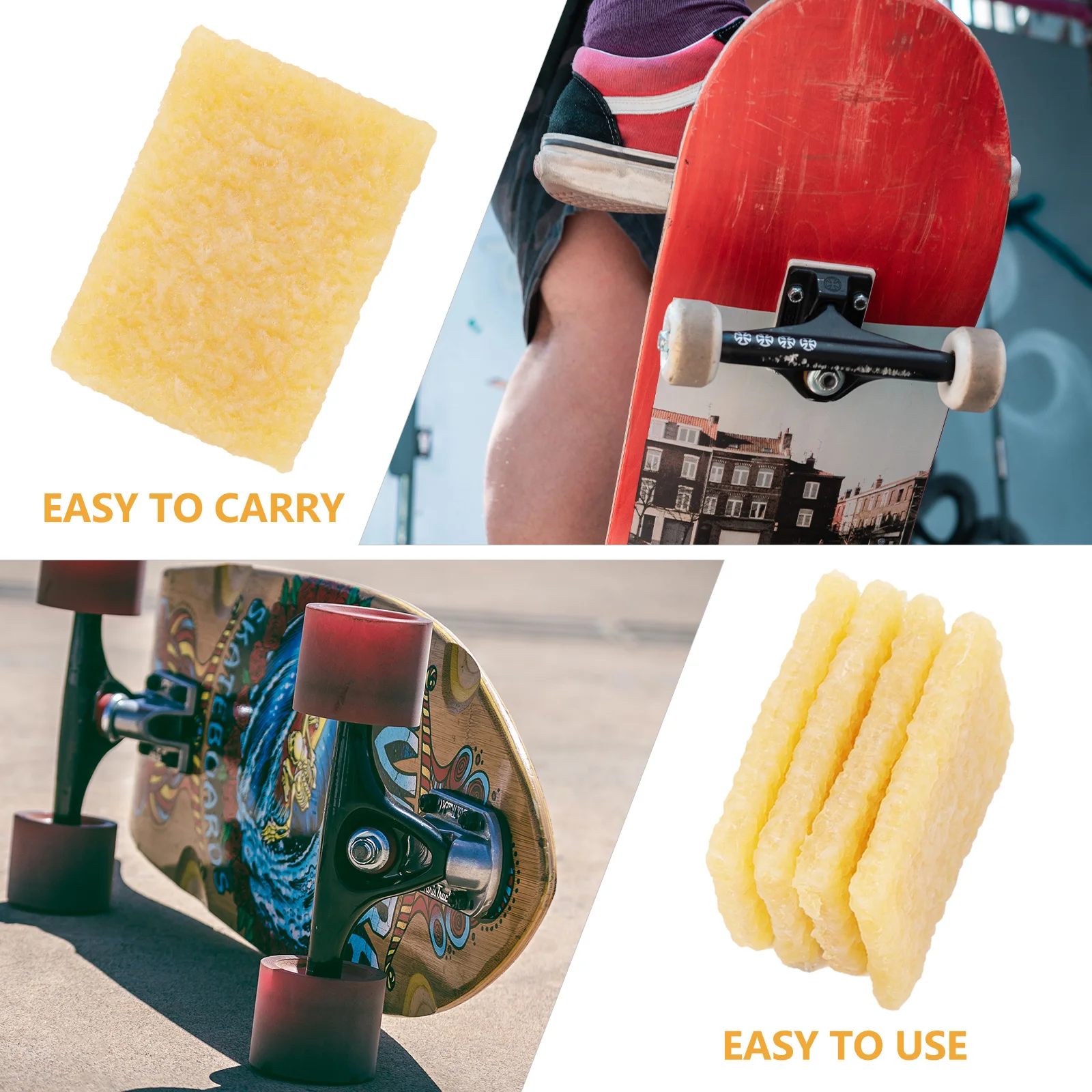 

10pcs Sandpaper Cleaning Eraser Rubber Skateboard Cleaner Practical Abrasive Tool Durable Remover For Debris Stains