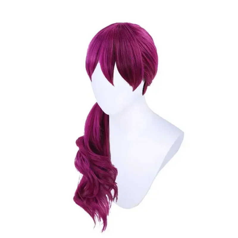 CosplayAnime Game  Cosplay KDA POP/STAR Evelynn Wigs Women Long Straight Purple Wig  KDA Evelynn KPOP SKIN Hair Wig TX8775