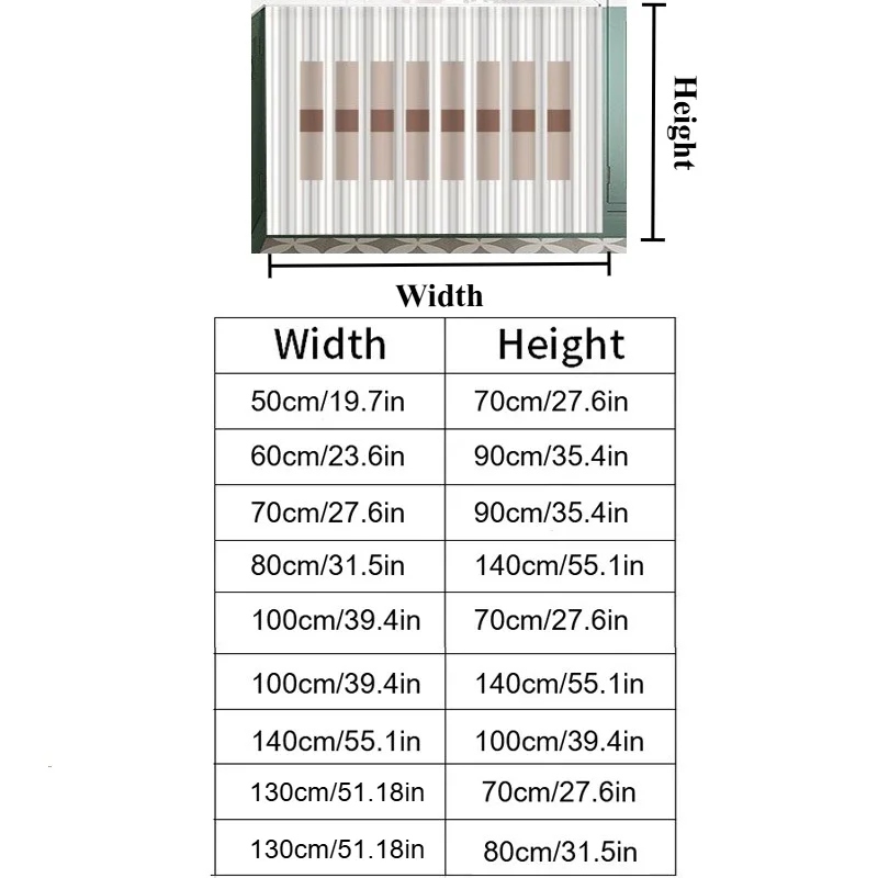 Dustproof Cabinet Curtains Wardrobe Doors Storage Racks Blocking Curtains Non Perforated Self-adhesive Curtains Washable 찬장 커튼