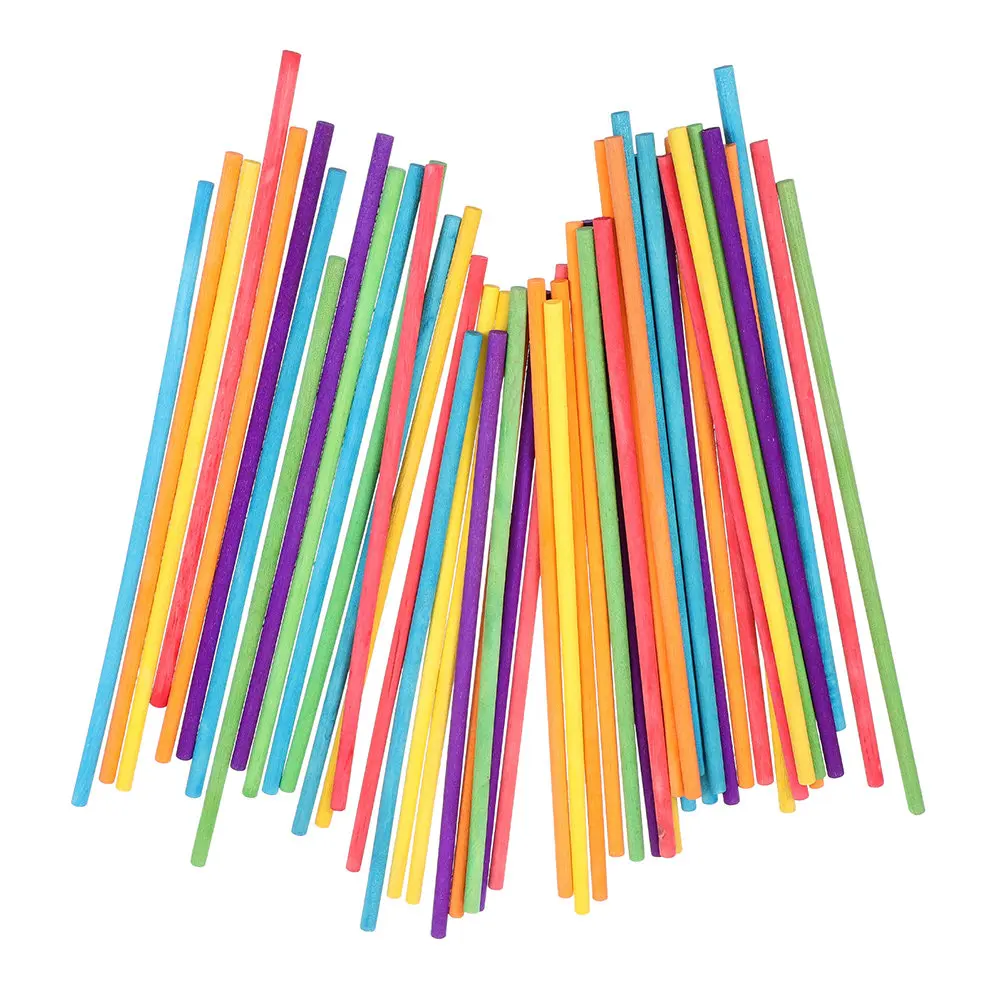 50Pcs Eco Friendly Wooden Rhythm Sticks Children Music Learning Tools Improve Rhythm Skills Fine Motor Development Classroom