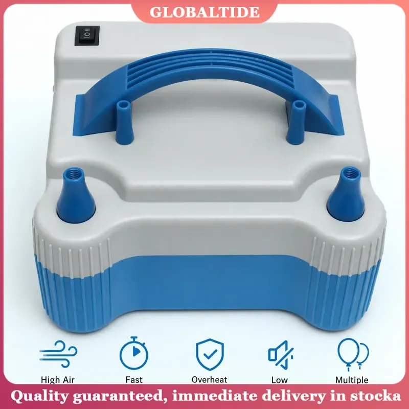 Electric Balloon Pump Portable Inflator Machine for Wedding Birthday Party High Speed Air Blower EU Plug