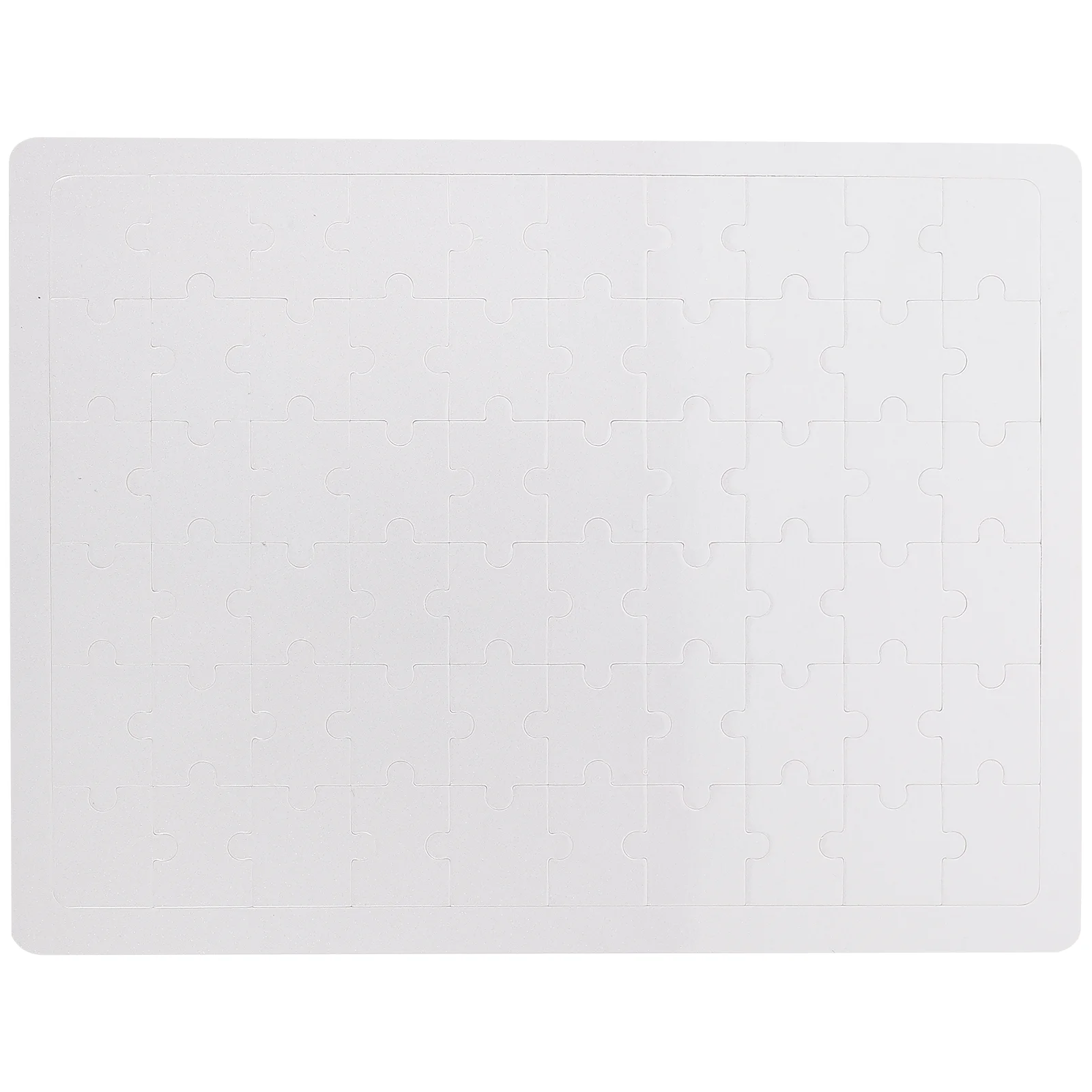 DIY Rectangle Heat Transfer Puzzle Sublimation Thermal Transfer Blank Puzzle Piece DIY transfer puzzle